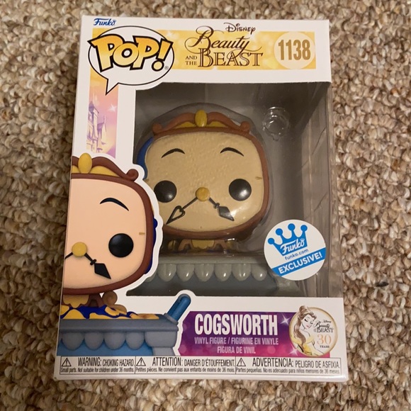 NIB Funko Exclusive Cogsworth in Cobbler Pan - Picture 5 of 9
